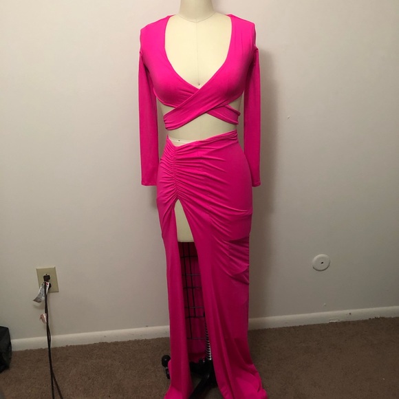 Oh Polly Dresses & Skirts - OhPolly Pink two piece set